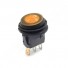 Кнопка KCD1-3-2 кругла з підсвіткою IP65(жовта)